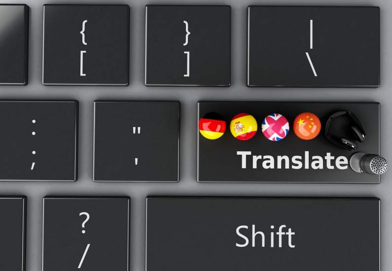 multi-language website