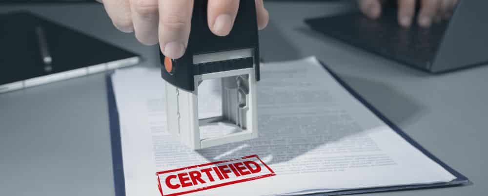 certificaie of origin translation services